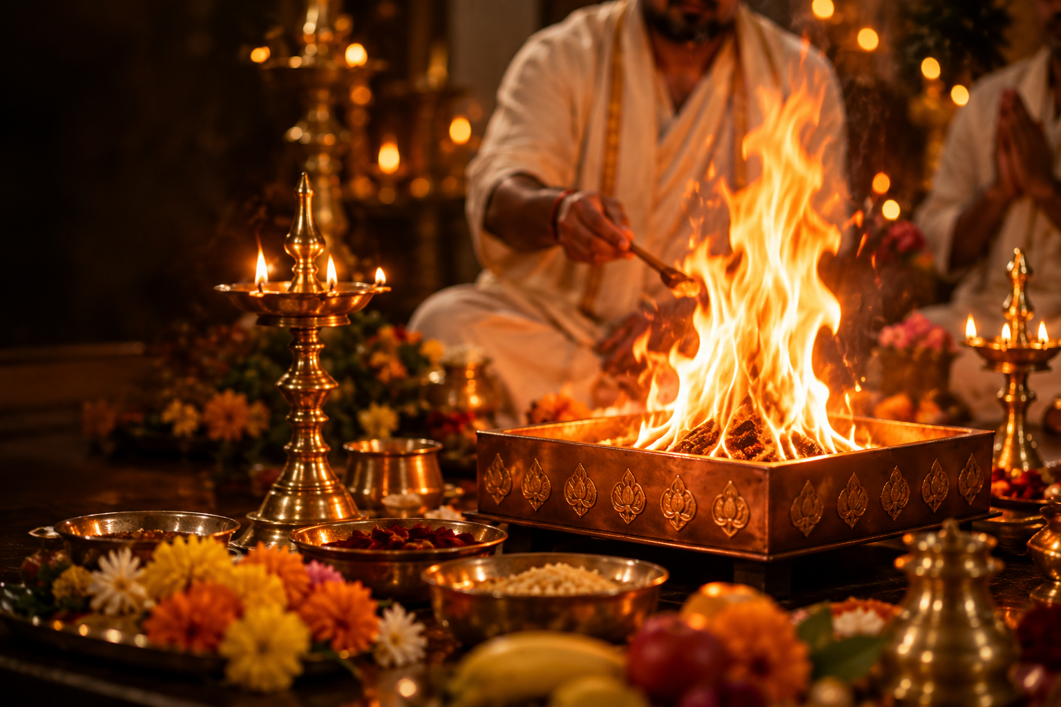 Sacred Ayushya Fire Ritual